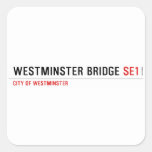 Westminster Bridge  Stickers