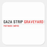 GAZA STRIP  Stickers