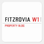 Fitzrovia  Stickers