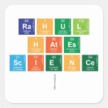rahul 
 hates 
 science
   Stickers