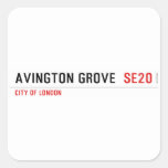 Avington Grove   Stickers