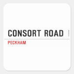 CONSORT ROAD  Stickers