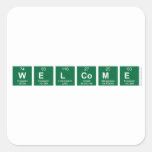 WELCOME  Stickers