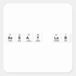 ASSAY LAB  Stickers