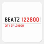 Beatz  Stickers