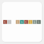 M. Chemiker  Stickers