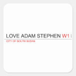 Love adam stephen  Stickers