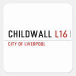 childwall  Stickers