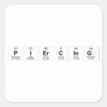 piercing  Stickers