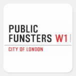 public funsters  Stickers