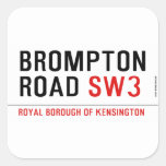 BROMPTON ROAD  Stickers