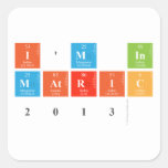 I'M IN
 MATRIC
 2013  Stickers