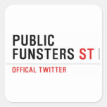 public funsters  Stickers