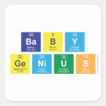 baby
 genius  Stickers