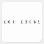 Mrs Murray  Stickers