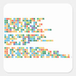 Write your own text using
  the chemical elements of
  the periodic table and
  download as free* PDF or
  PNG. From your name to 
 anything else you like!
  Check out the gallery for some
  creations by our visitors.
 
 A very simple algorithm is
  used to automatically select
  symbols: (bath becomes BaTh),
  add a '|' sign between symbols
  to force a break:
  (B|ath becomes BAtH).
 
 This is still a Beta version
  of the Periodic Table Writer, 
 if you run into any issues or think 
 of an additional feature let us know!
  You can now also download MyFunStudio's 
 Period Table font for use on your computer.  Stickers