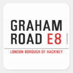 graham road  Stickers