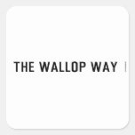 The Wallop Way  Stickers