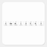 Chemistry  Stickers