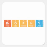 BROPHY  Stickers