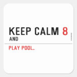 KEEP CALM  Stickers