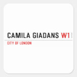 Camila Giadans  Stickers