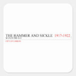 The Hammer And Sickle   Stickers