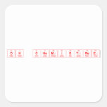 Oh Chemistree  Stickers