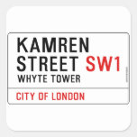 Kamren  Street  Stickers