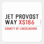Jet Provost Way  Stickers