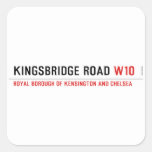 Kingsbridge Road  Stickers