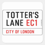 totter's  lane  Stickers