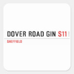 Dover Road Gin  Stickers
