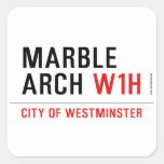 marble arch  Stickers