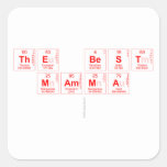 THE BEST 
 MAMMA
   Stickers