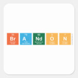 BRANDON  Stickers