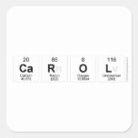Carol  Stickers