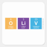 Oliv  Stickers