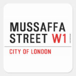 Mussaffa Street  Stickers