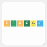 Supertea  Stickers