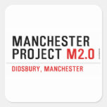 Manchester Project  Stickers