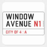 Window Avenue  Stickers