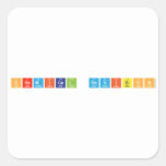 Chemical Revision  Stickers