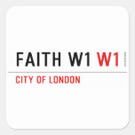 Faith w1  Stickers