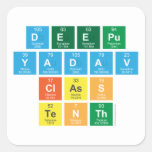 Deepu 
 Yadav 
 Class 
 Tenth  Stickers