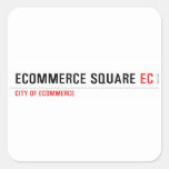 ECOMMERCE SQUARE  Stickers