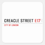 Creacle street  Stickers