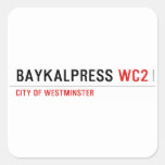 BAYKALPRESS  Stickers