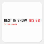 Best In Show   Stickers