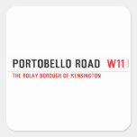 Portobello Road   Stickers